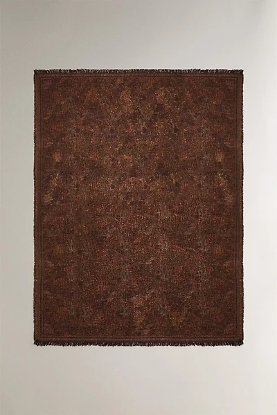 JACQUARD CHENILLE BLANKET