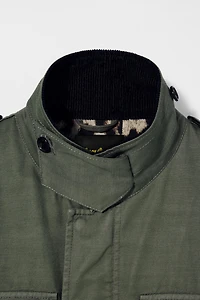 WASHED PARKA BOBBY GILLESPIE X ZARA