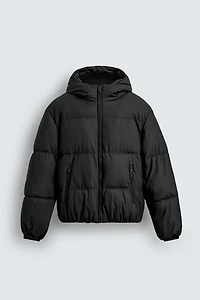 RUBBERIZED COMBINATION PUFFER JACKET