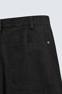 WIDE FIT PANTS WITH FIREMAN CLASP