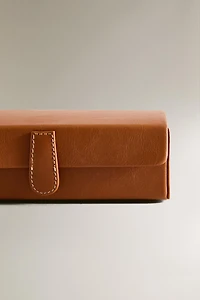 PETITE TROUSSE DE TOILETTE CUIR COMPARTIMENTS