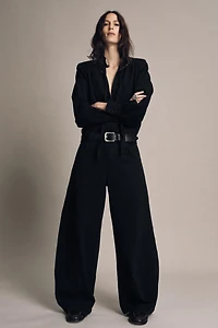 ZW COLLECTION LOW RISE BALLOON JEANS