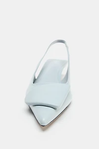 APPLIQUÉ SLINGBACK SHOES