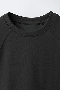 PLAIN RAGLAN SLEEVE T-SHIRT