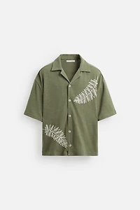 EMBROIDERED BEADED SHIRT