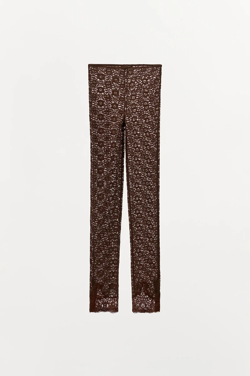 PANTALON LEGGING DENTELLE