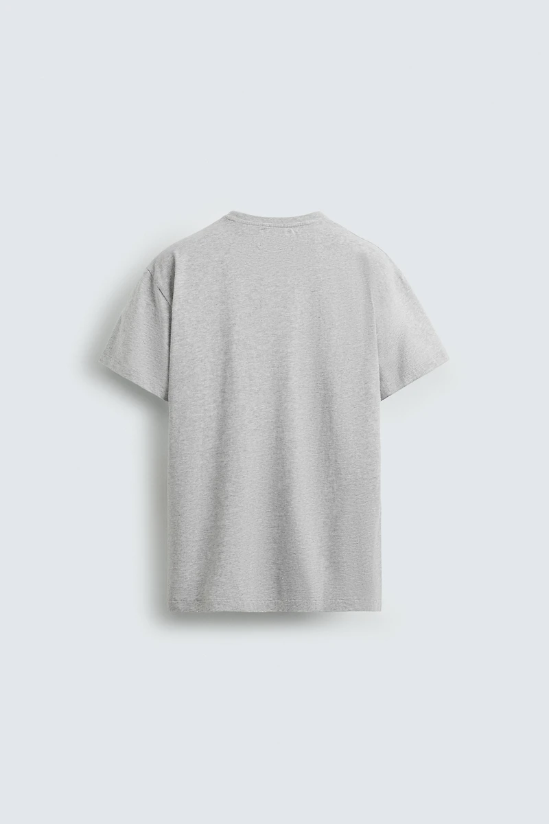 SLIM FIT TEXT T-SHIRT