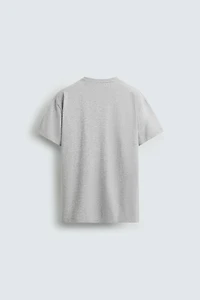 SLIM FIT TEXT T-SHIRT