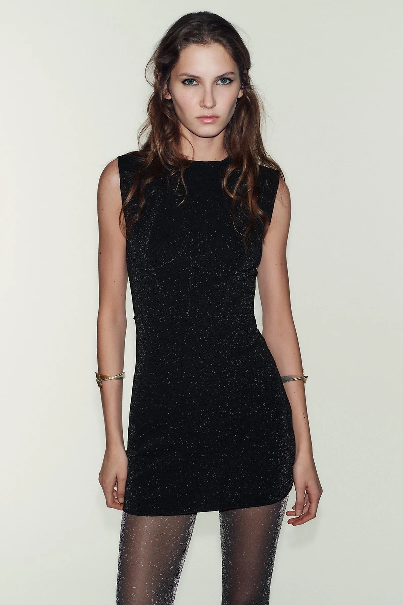 ROBE COURTE STRETCH BRILLANTE