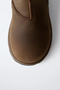 BOTTES EN CUIR TENDANCE