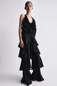 ZW COLLECTION RAMIE RUFFLED TOP
