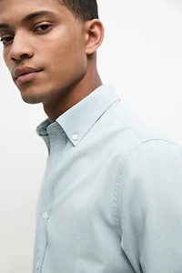 100% cotton denim shirt