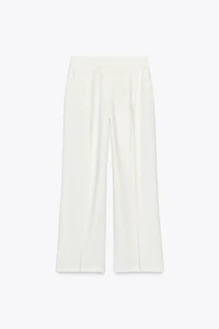 PLEATED WIDE LEG PANTS