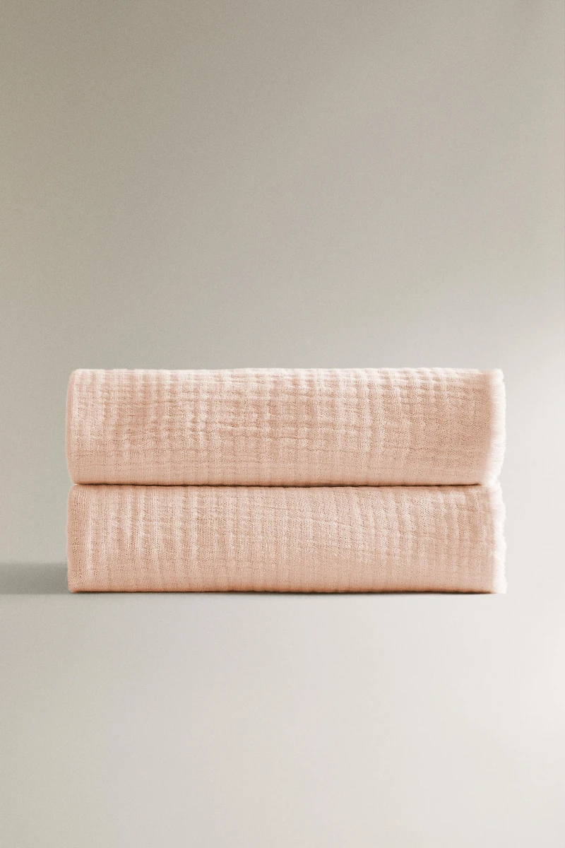 COUVERTURE BÉBÉ GAZE