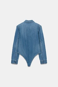 SHOULDER PAD SHIRT BODYSUIT