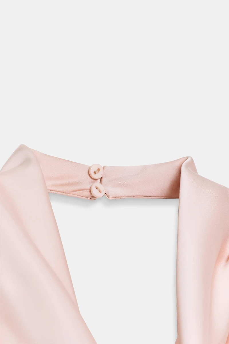 ROBE MIDI BIMATIÈRE PAILLETTES