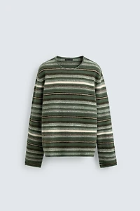 STRIPED JACQUARD JUMPER