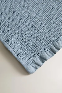 MINI WAFFLE BATH TOWEL