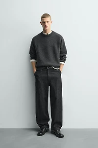 DOUBLE-FACED WOOL JUMPER