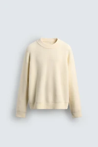RELAXED FIT TEXTURED JUMPER