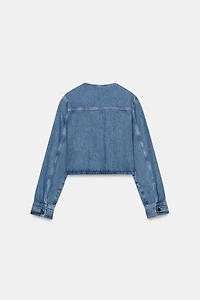 BLOUSON Z1975 COURT À COL ROND