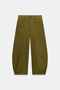LINEN BALLOON PANTS