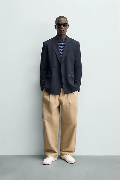 VESTE À BOUTONNAGE CROISÉ CONFORT