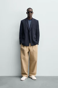 VESTE À BOUTONNAGE CROISÉ CONFORT