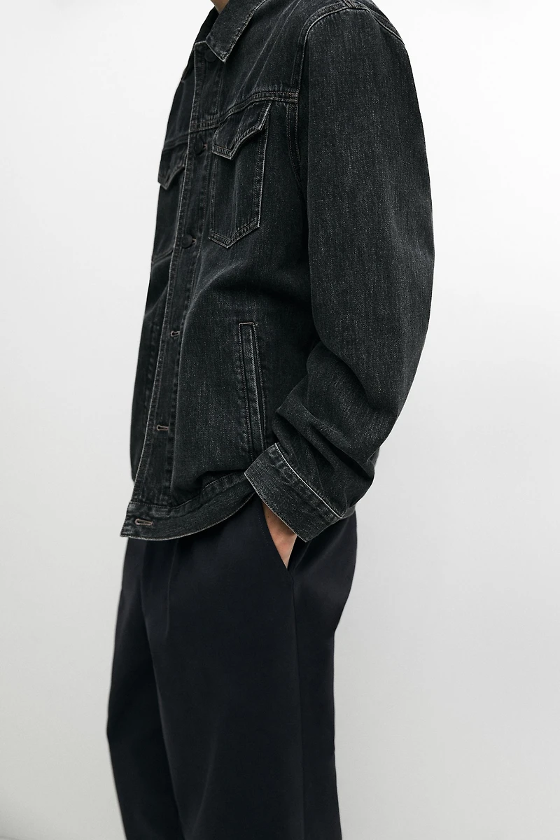 Regular Fit Cotton Denim Jacket