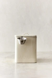 LAUNDRY DETERGENT JAR WITH A LADLE