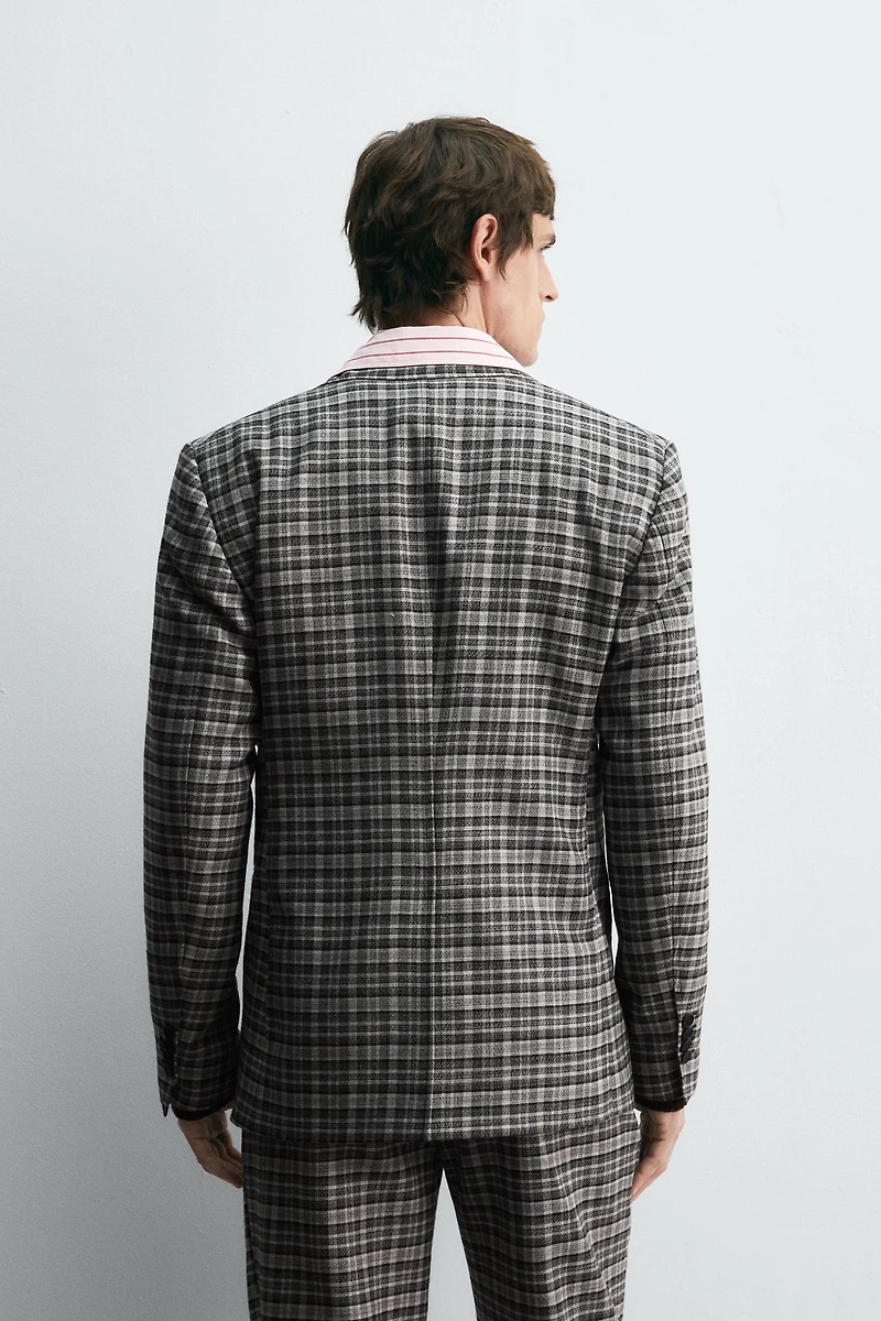 CHECKERED SUIT BLAZER HARRY LAMBERT FOR ZARA X DISNEY