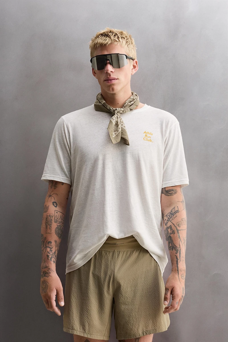 LINEN - COTTON PRINT T-SHIRT