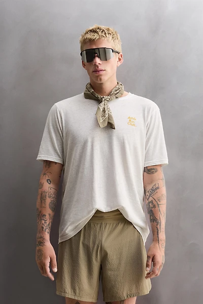 LINEN - COTTON PRINT T-SHIRT