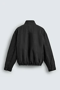 CROPPED FIT FIREMAN CLASP JACKET