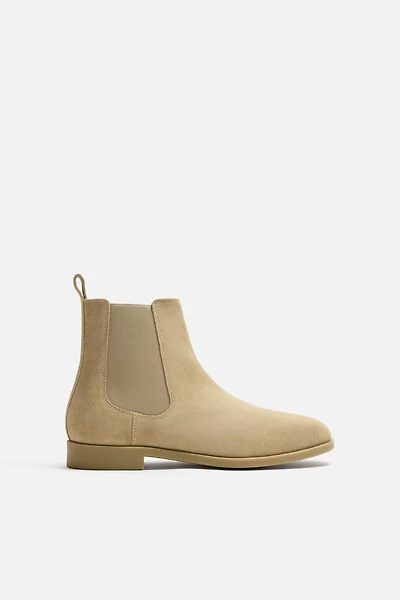 LEATHER CHELSEA BOOTS