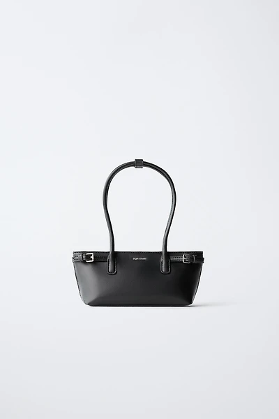 BUCKLE SHOULDER BAG
