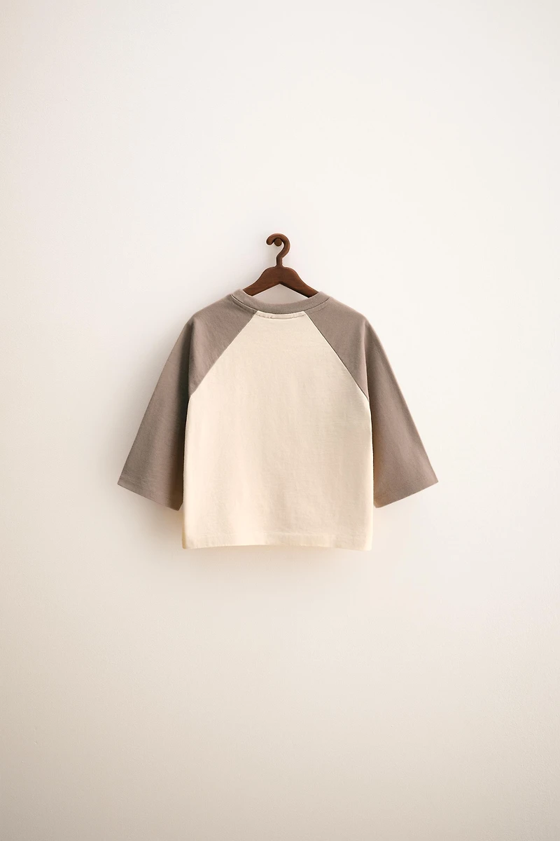 ZARA TIMELESS - RAGLAN SLEEVE T-SHIRT