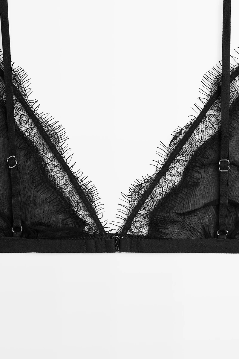 Bralette dentelle