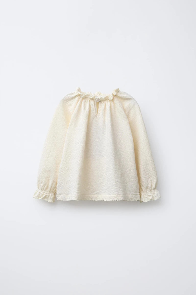 PLAIN TEXTURED T-SHIRT
