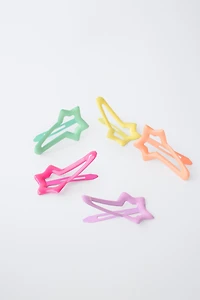 PACK OF FIVE STAR CLIPS