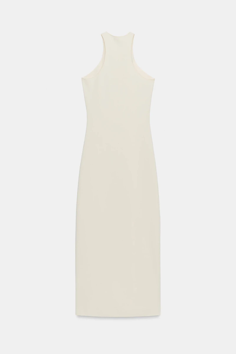 STRETCH HALTER DRESS