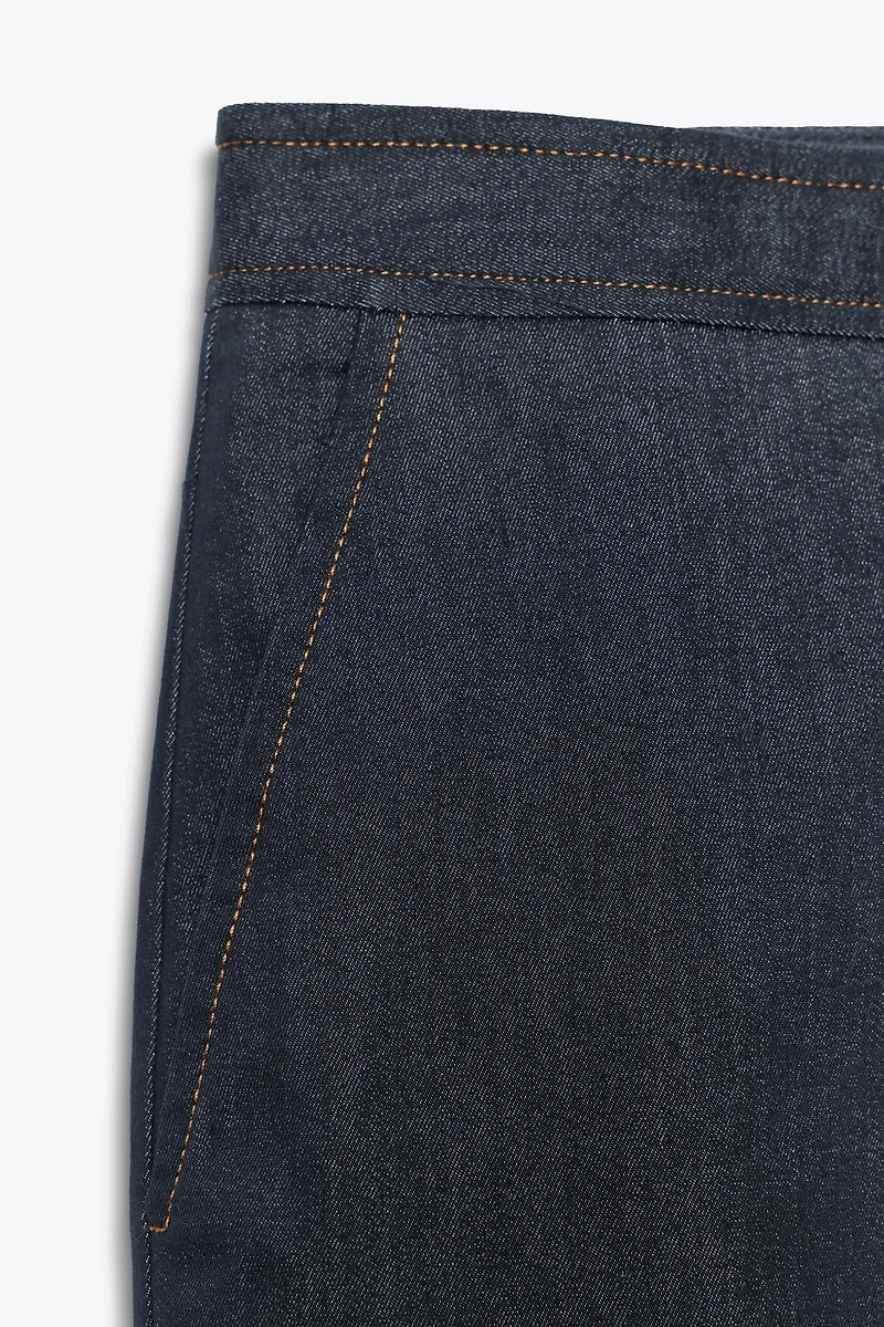 CONTRAST SEAM PANTS