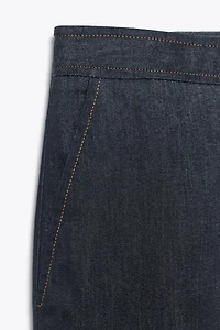 CONTRAST SEAM PANTS