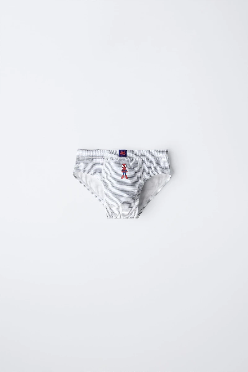 1 1/2-6 ANS/ PACK DE TROIS SLIPS SPIDEY © MARVEL