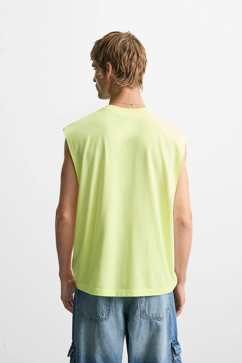 RAISED PRINT TANK TOP