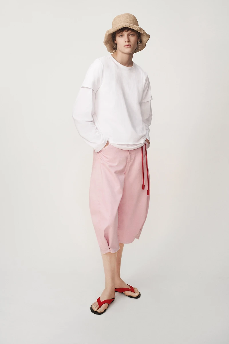 PLEATED SHORTS - THE ITEM ZARA WOMAN