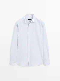 Regular fit striped shirt