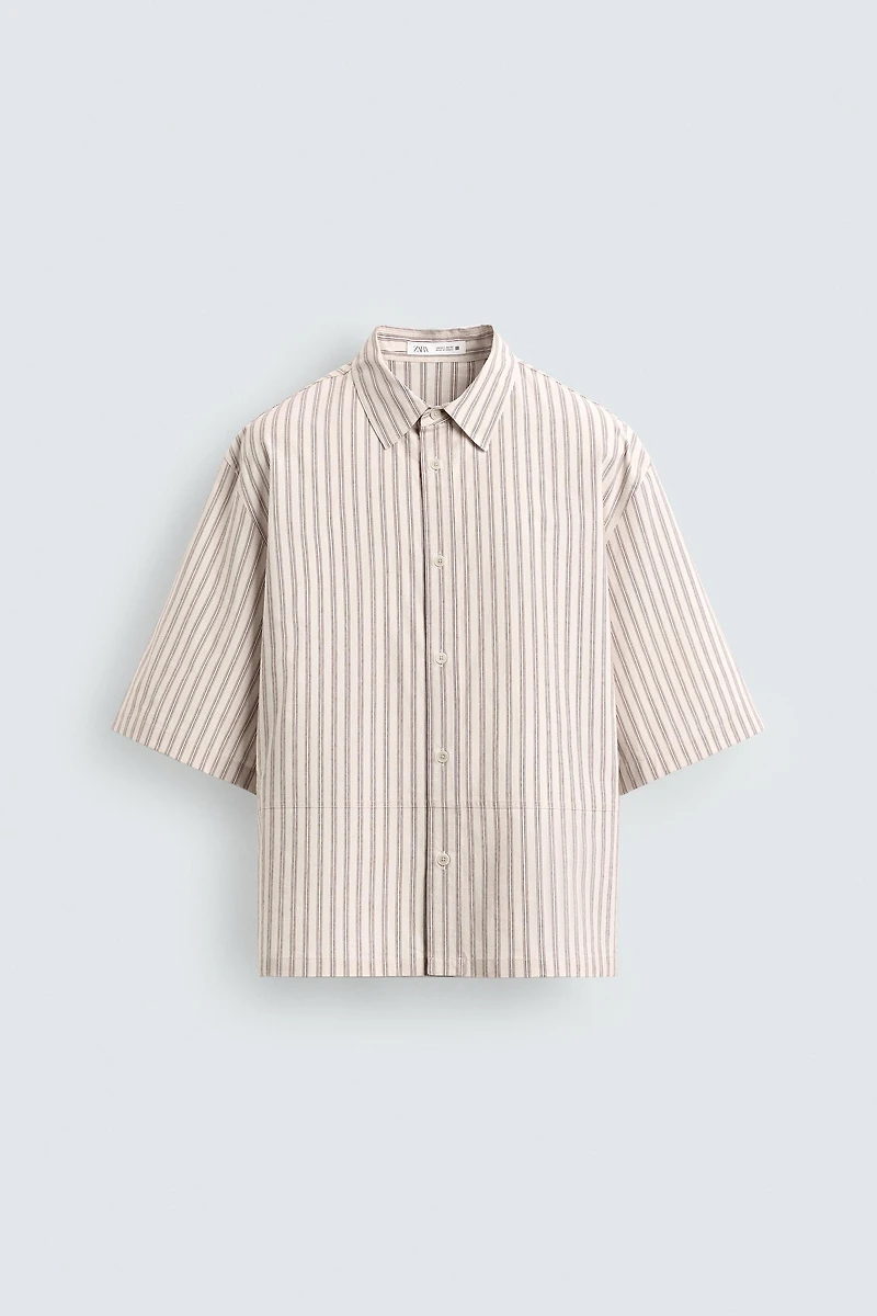 CHEMISE RELAXED FIT À RAYURES