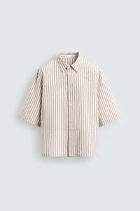 CHEMISE RELAXED FIT À RAYURES