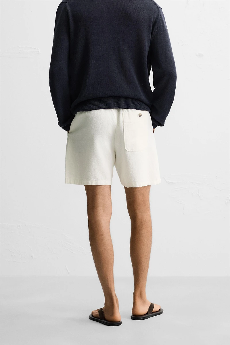 LINEN - COTTON SHORTS